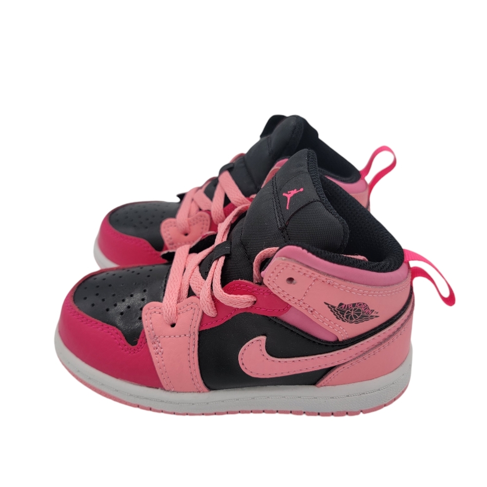 Nike Air Jordan Retro 1 Mid 'Coral Chalk Toddler 8C